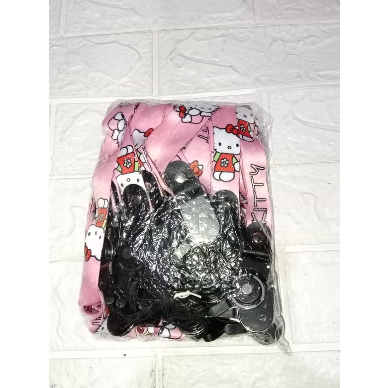 [ISI 25PCS] GROSIRAN TALI GANTUNGAN MOTIF HELLO KITTY TERMURAH HIGH QUALITY