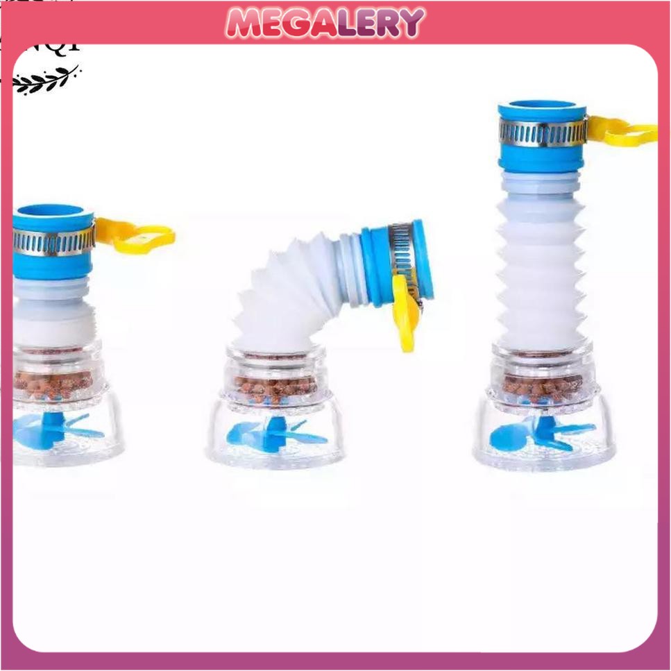Filter Saringan Kran Air Kipas Kincir Putar Sambungan Keran FLEXIBLE Faucet Kepala Wastafel
