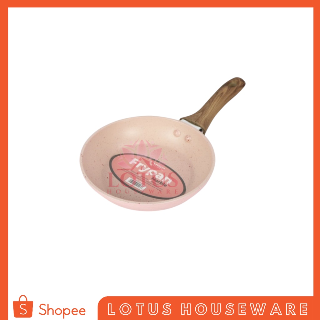 fry pan wooden touch handle cypruz 14cm FP-0691