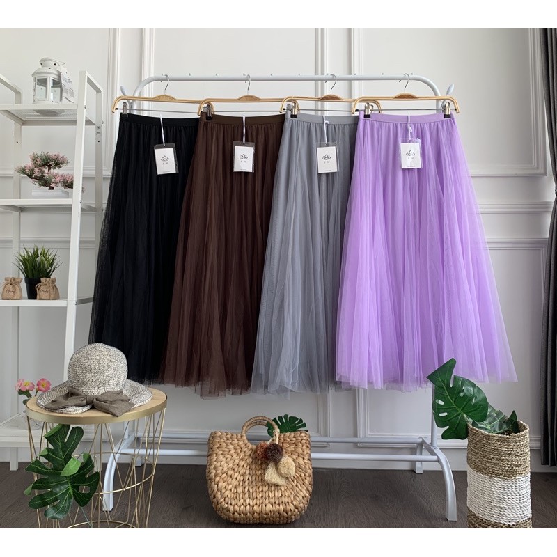 FW R323 Rok Tutu Import Pecah 10 Import | Rok Tutu Panjang Pecah 8 Import Premium