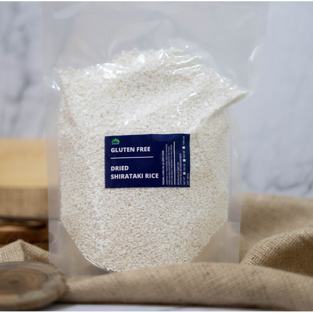 Beras Shirataki / Shirataki Rice Konnyaku 1 KG untuk Diet | Shopee Indonesia