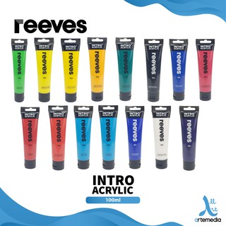  Cat Akrilik Reeves  Intro 100ml Acrylic Paint Color 