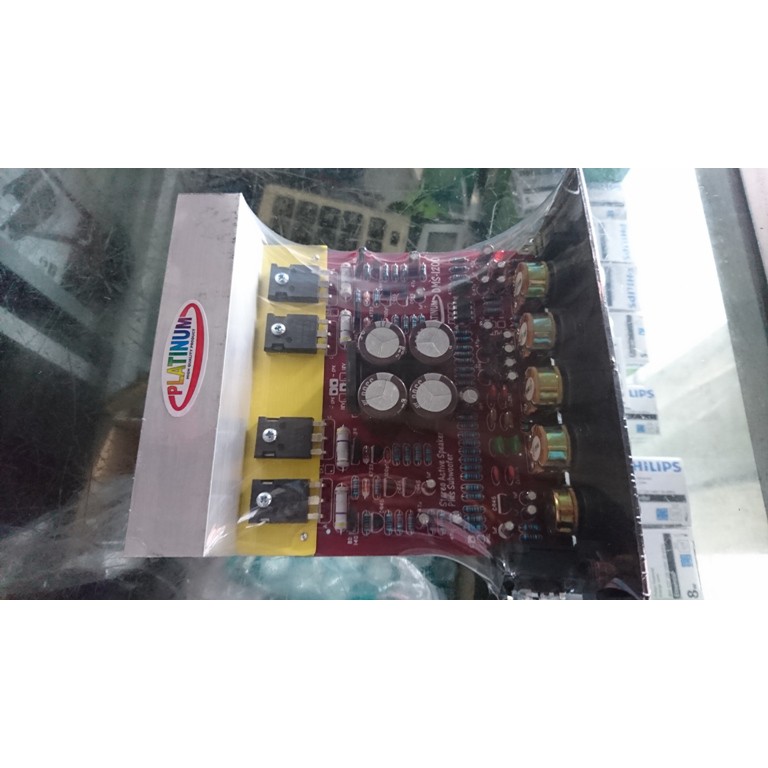 KIT Amplifier MESIN SPEAKER AKTIF STEREO SUBWOOFER MOSPEC DMS1200