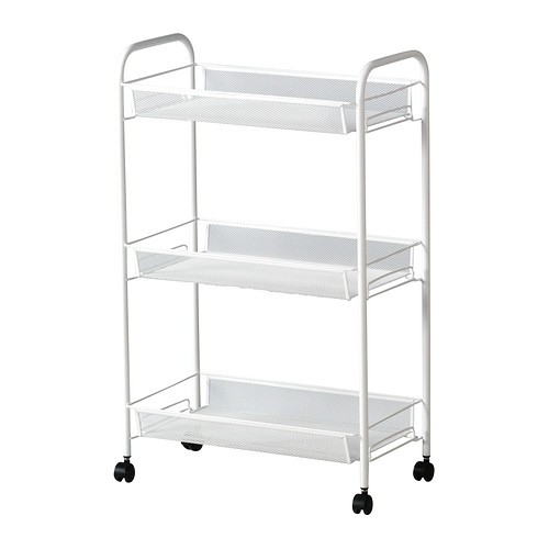 HORNAVAN Trolley, white