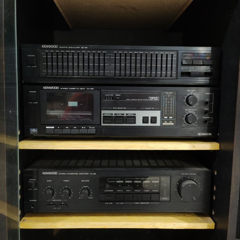 Tape Deck Kenwood jadul antik