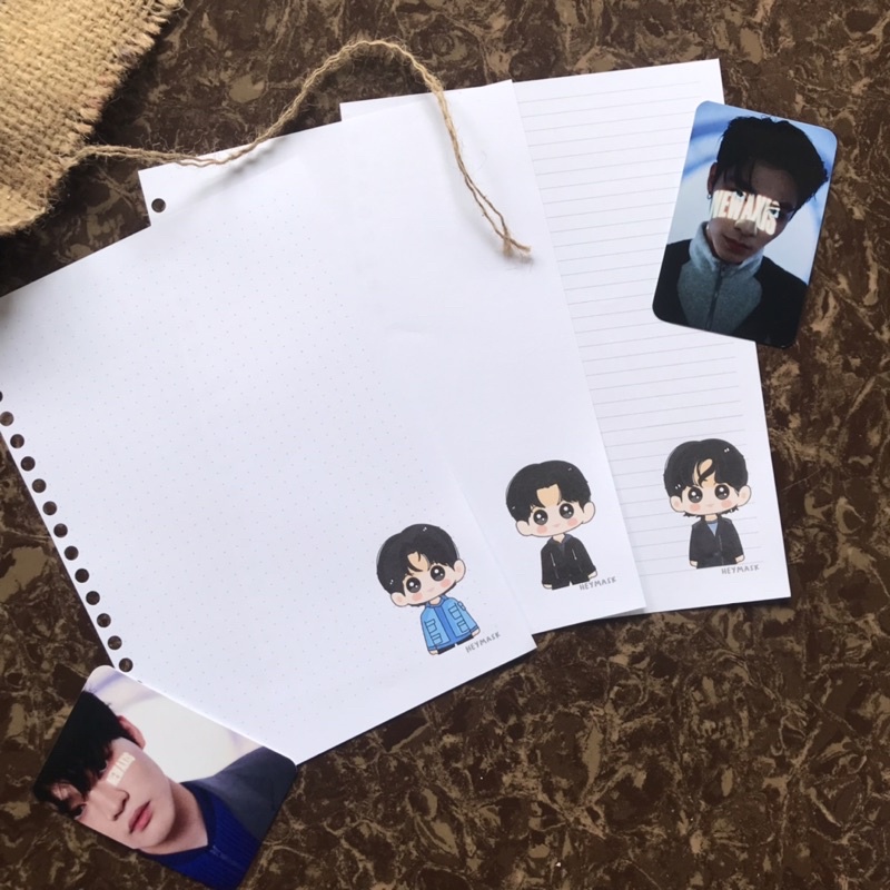 

[HM] ISI BINDER LOOSE LEAF A5 NCT UNIVERSE VOL.2 CHIBI FANART