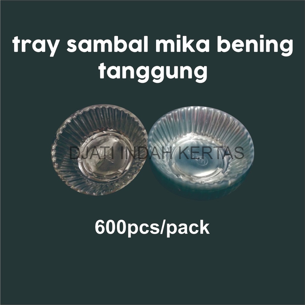 TRAY SAMBAL/PUDING TANGGUNG (600pcs)