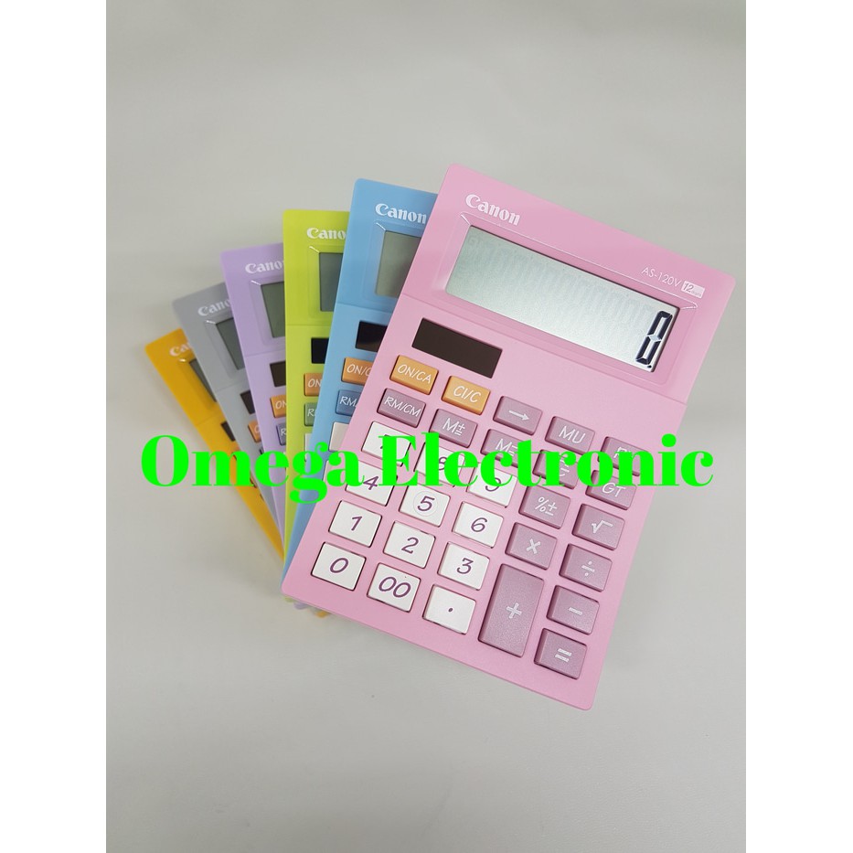 

Kalkulator Citizen - Kalkulator Meja - Kalkulator Ilmiah Canon As-120V Calculator Desktop Kalkulator