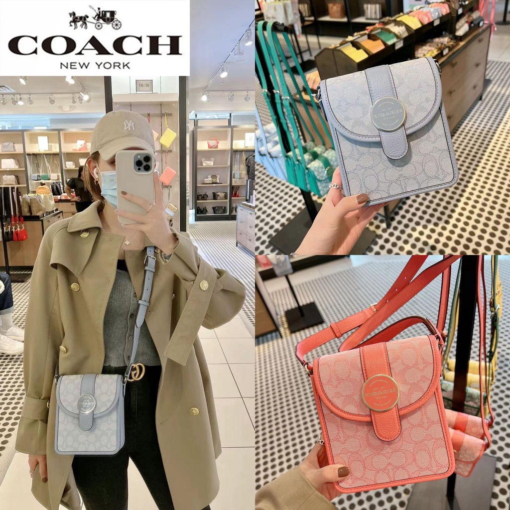 Coach Tas wanita Coach Bag Tas Wanita Premium terlaris shoulder bag Tas Selempang Tas Bahu 100% ORI