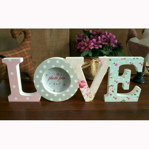 Shabby "Love" / Dekorasi Shabby / Frame Shabby