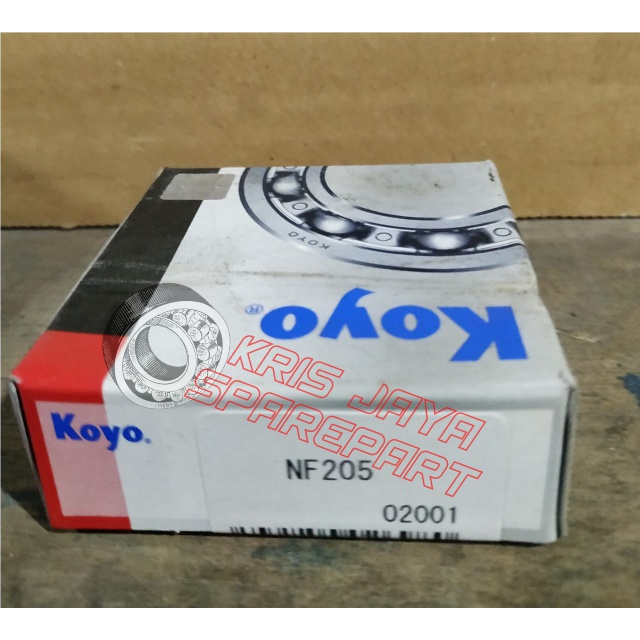 Bearing cylindrical roller seri N205, NF205, NJ205C3, NJ205RC3, NU205, NUP205
