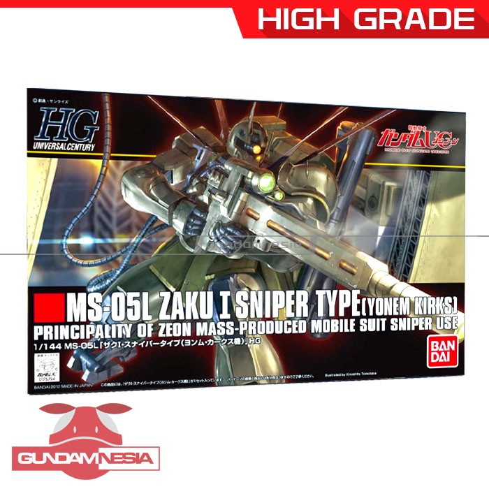 [HG] Zaku I Sniper Type (Yonem Kirks)