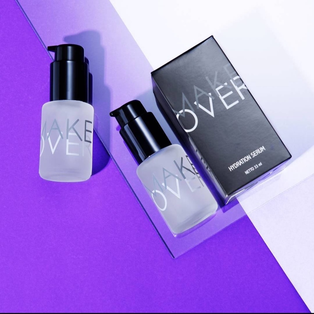 ✿ELYSABETHME✿ 𝓶𝓪𝓴𝓮𝓸𝓿𝓮𝓻 Make over hydration serum | serum make up dan primer sebelum pakai foundation