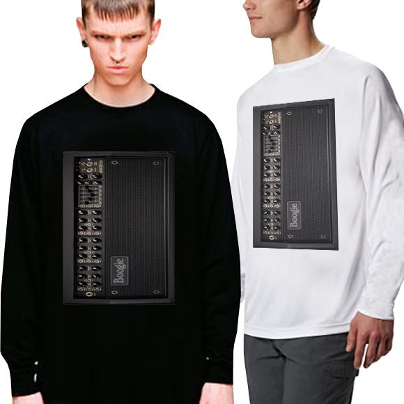 Longsleeve Tshirt Amp Design Mesa Boogie Mark V Guitar Amp Kaos Tangan Panjang Bahan Katun Casual Pr
