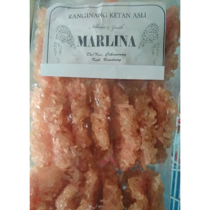 

ranginang ketan asli mekar dan renyah