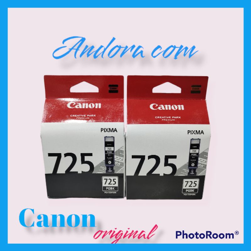Tinta printer canon 725 original