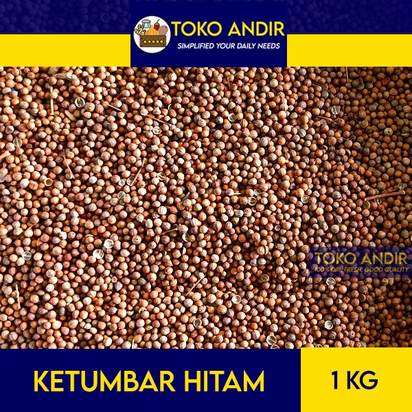 

Ketumbar / Katuncar Hitam Kualitas Super 1KG