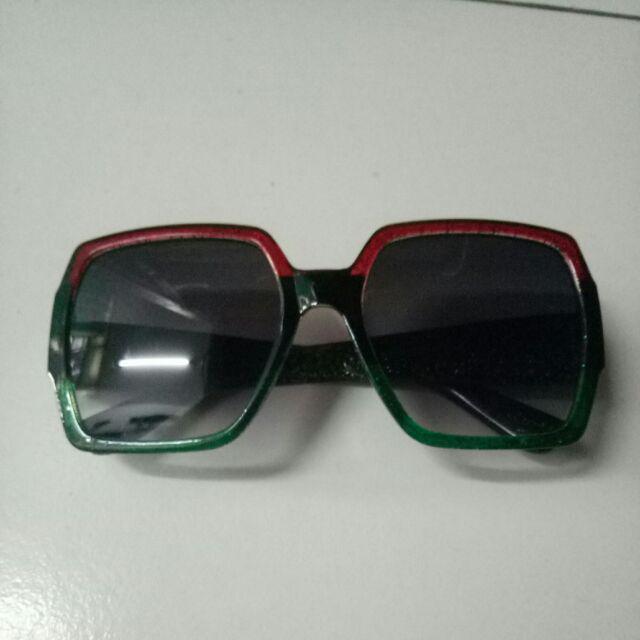 [bayar Di Tempat]kacamata Sunglass Bentuk Kotak Gaya Retro Untuk Wanita