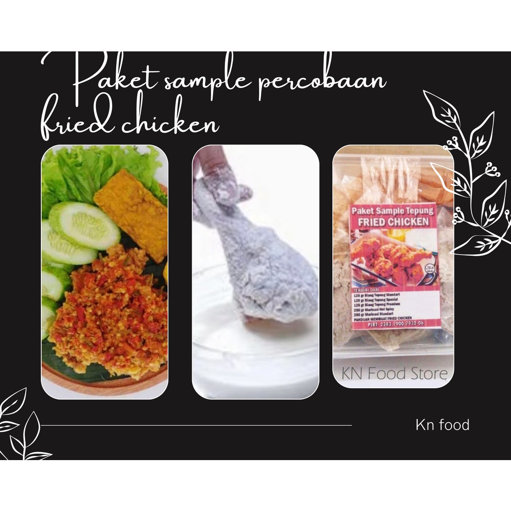 

Paket Percobaan Fried chicken