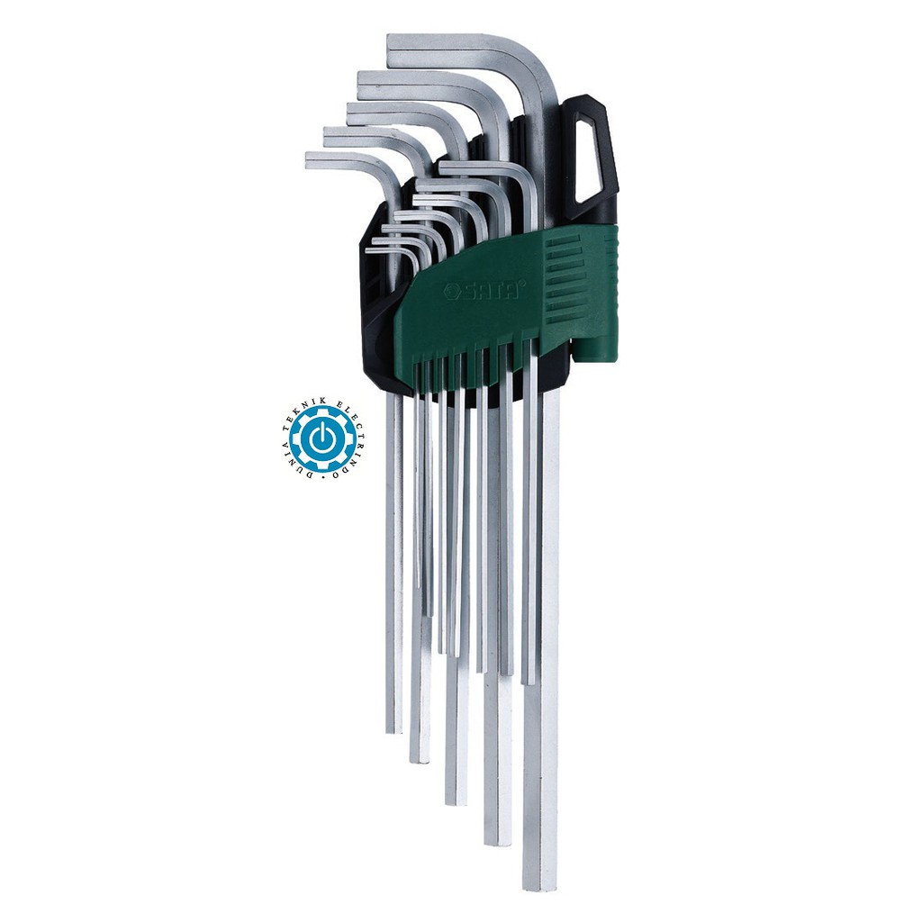 SATA Kunci L set 12 PCS Extra Long Inci