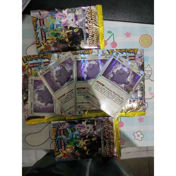 Pokemon tcg indonesia ditto dijamin ORI/ORIGINAL 100%