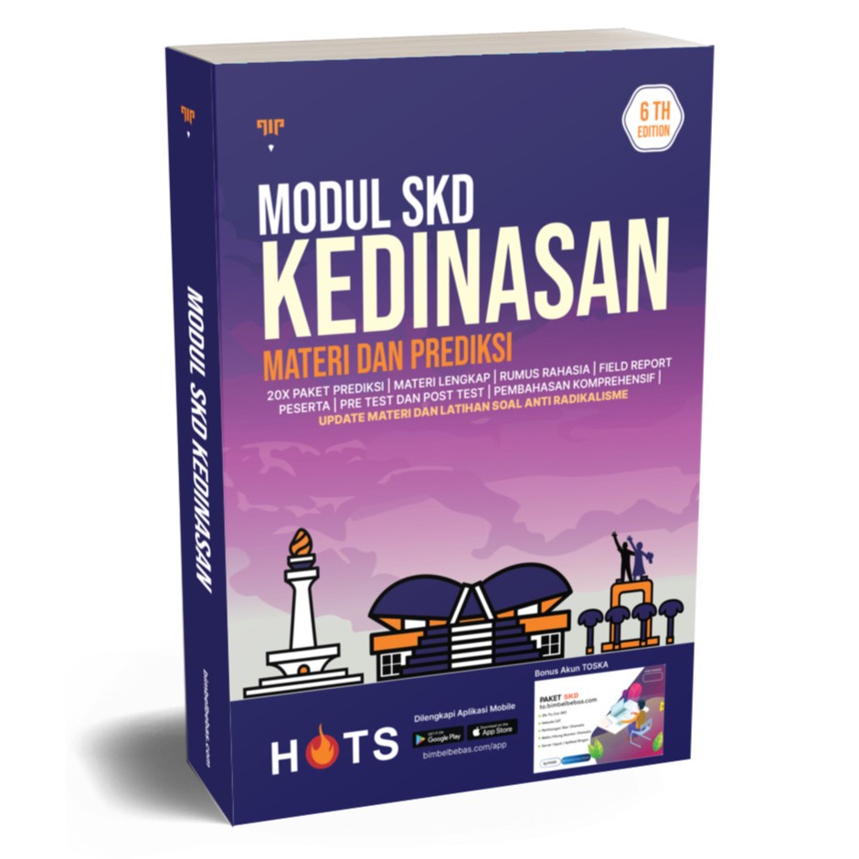 Bebas Buku Modul Seleksi Kompetensi Dasar Persiapan Masuk Sekolah Kedinasan