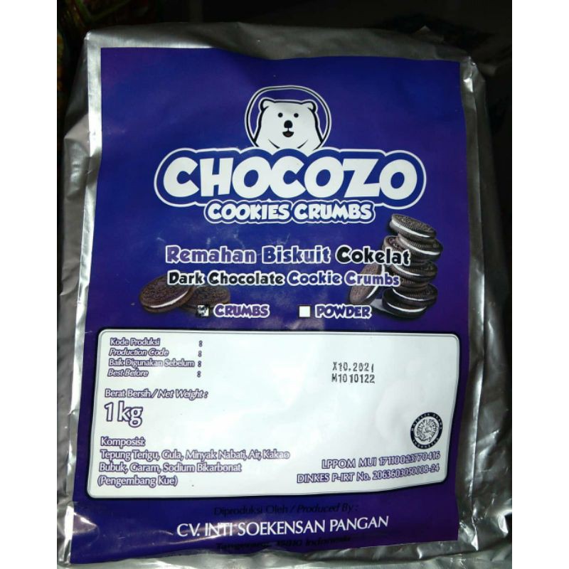 

chocozo cookie crumbs 1 kg