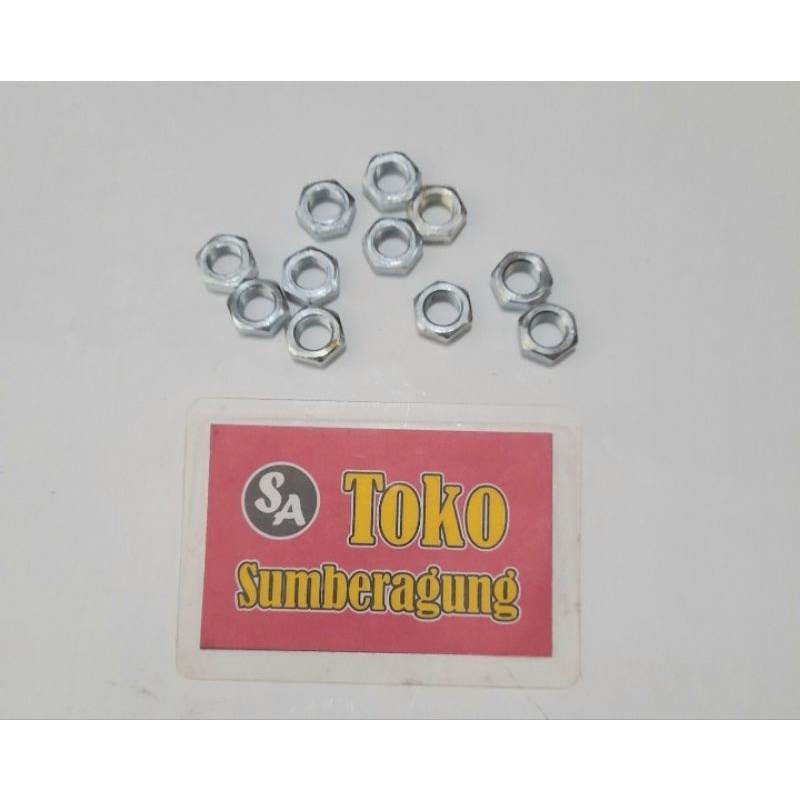 Mur as belakang tipis Mur baut as belakang sepeda Mur as belakang sepeda tipis mur ring as roda bela