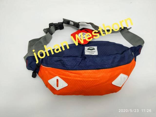 Tas Waist Bag Pria Dhavin COMBINASI warna