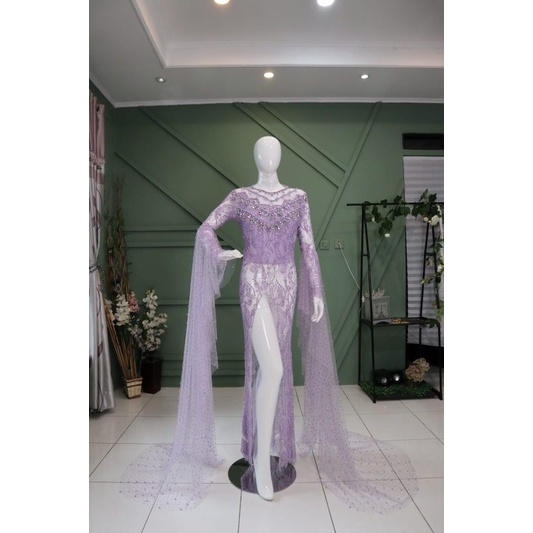 TERBARU//KEBAYA MEWAH BEREKOR MODERN//GAUN PENGANTIN TERBARU