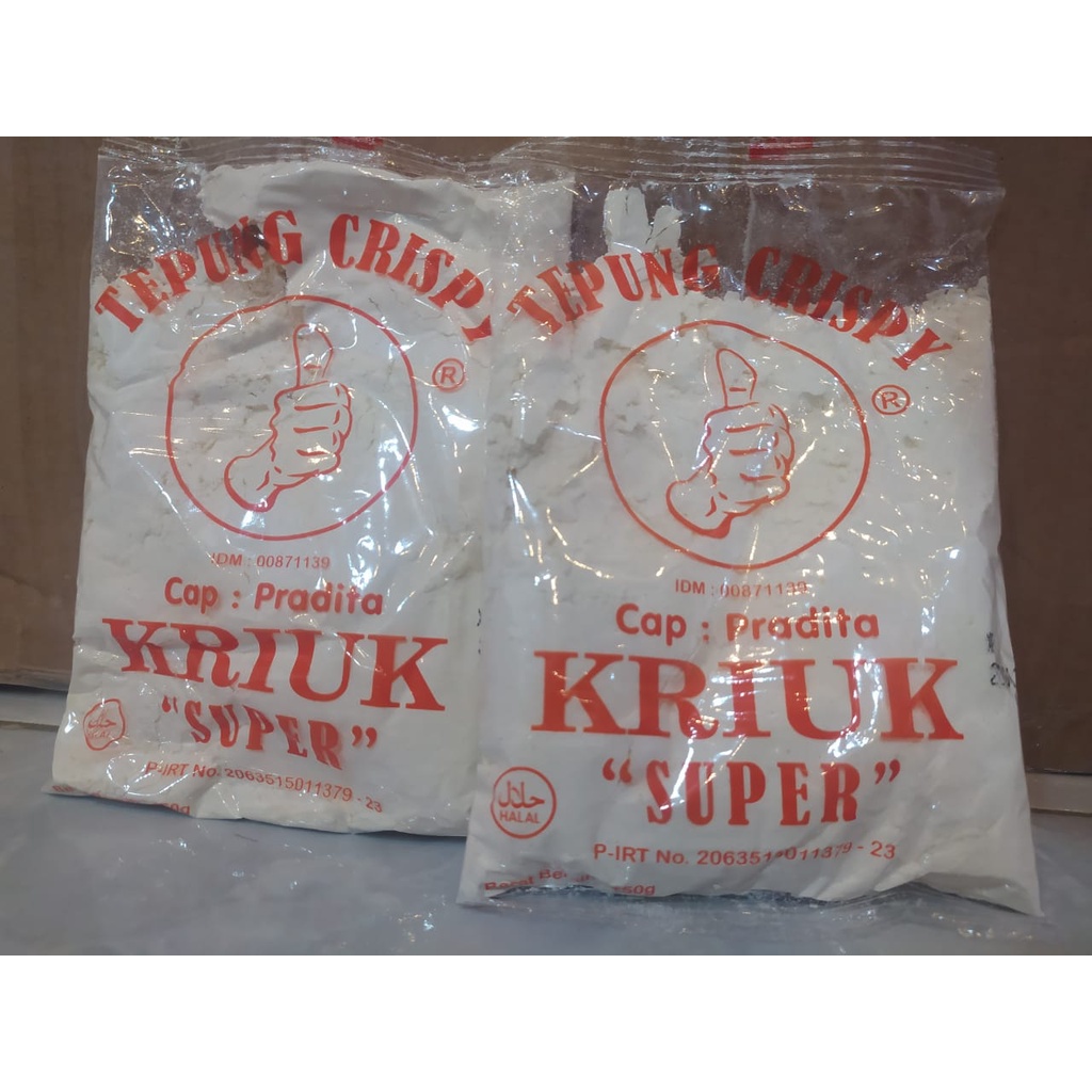 

TEPUNG CRISPY KRIUK CAP JEMPOL