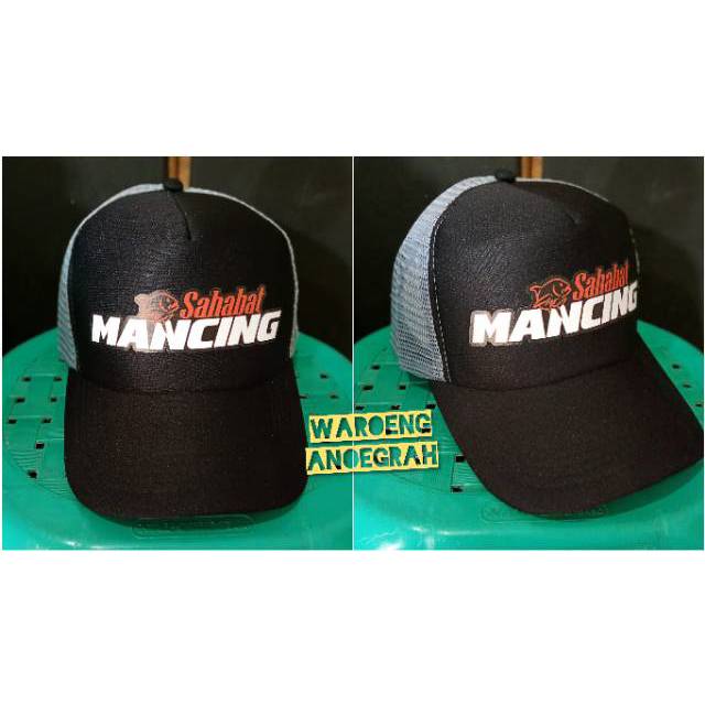 Topi Pancing Sahabat Mancing Jaring Trucker