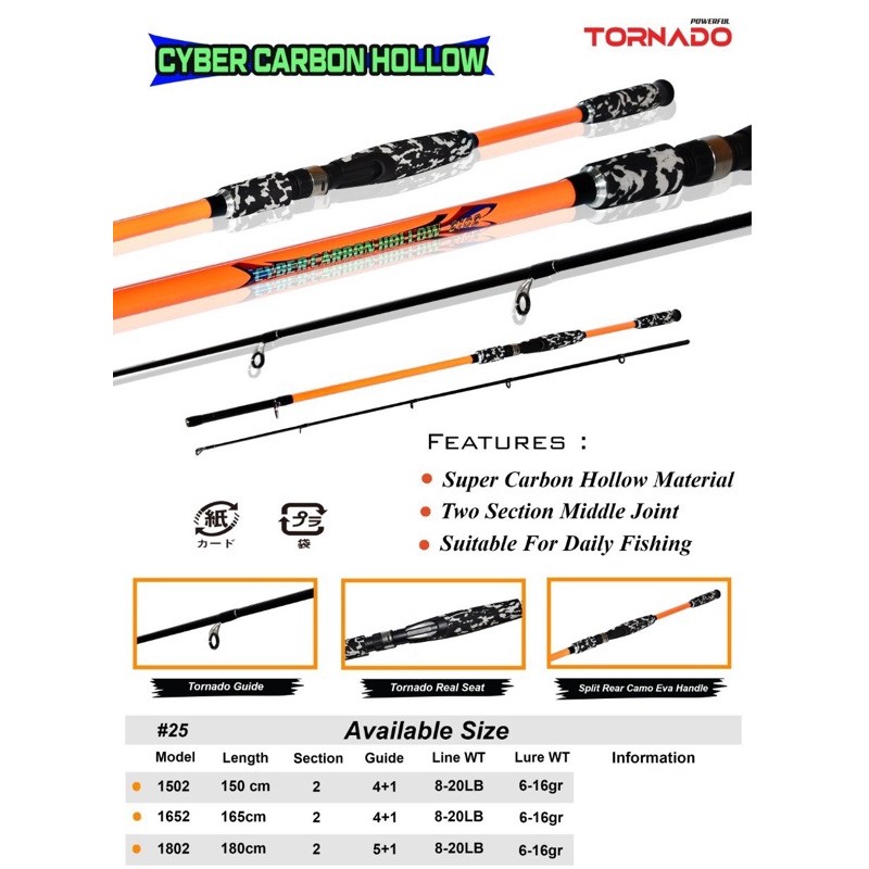 JORAN TORNADO CYBER CARBON HOLLOW