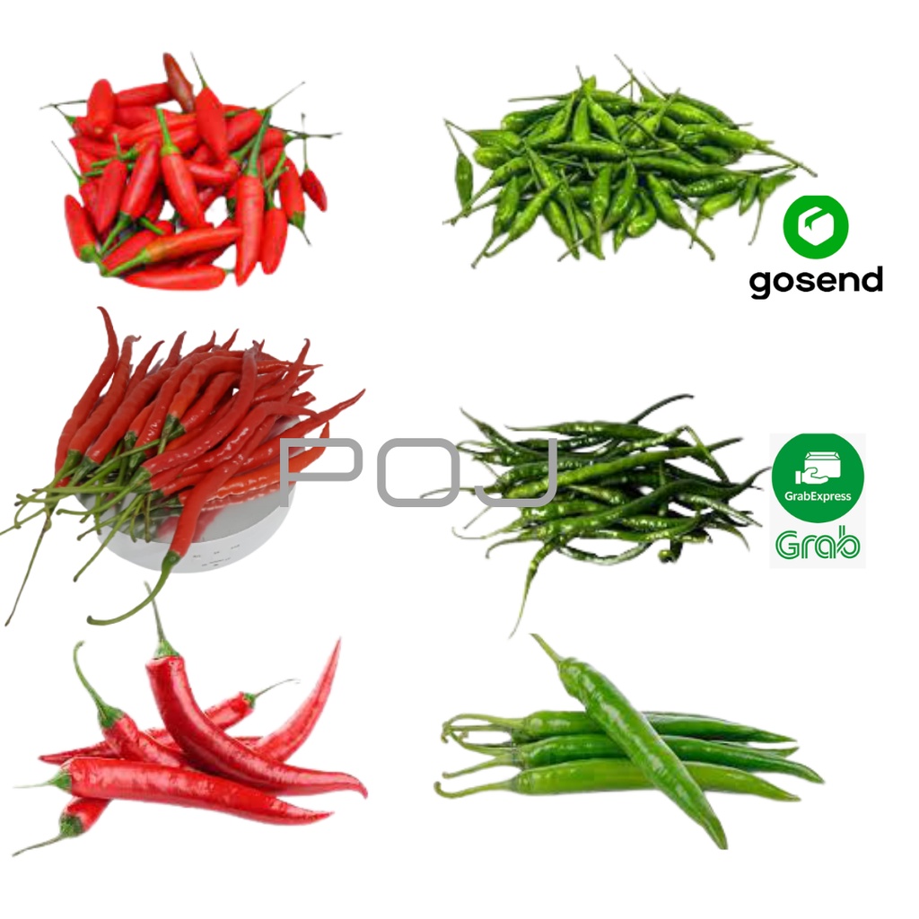 

Cabe Segar 100 gr ✓Cabe✓Keriting Merah✓Keriting Hijau✓Rawit Merah✓Rawit Hijau✓Merah✓Besar Hijau✓POJ