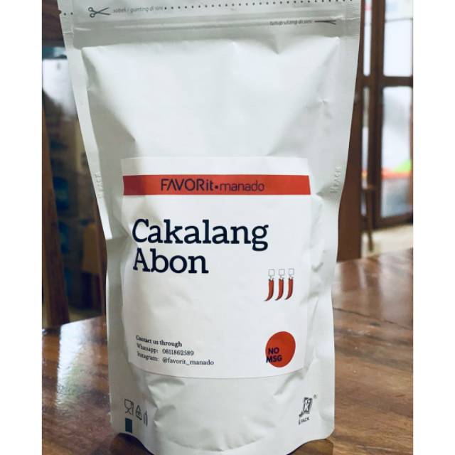 

Cakalang Abon Favorit Manado 500 gram