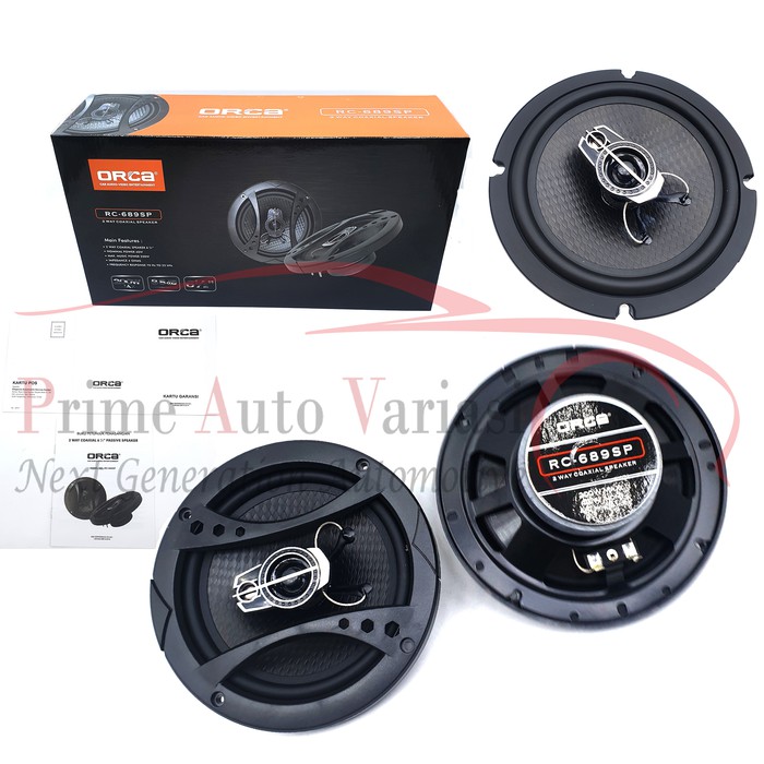 Speaker Coaxial ORCA RC-689SP - Speaker Pintu Mobil 2 Way ORCA