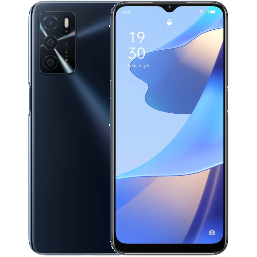 OPPO A16 3/32G, 5000mAh, Kecepatan Penyegaran 60Hz, AI Face Unlock, Sensor Sidik Jari,Garansi Resmi HP OPPO A16 RAM 3/4GB ROM 32/64GB 100% Ori Bisa COD Cicilan Kredit Gratis Ongkir-A16 black 4/64GB