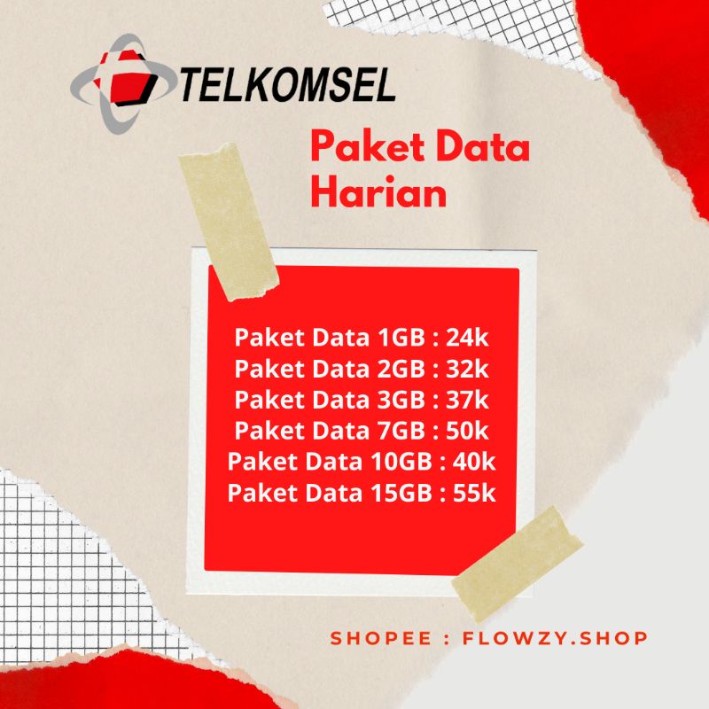 PAKET DATA HARIAN TELKOMSEL