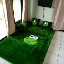 PROMO HARGA GROSIR kasur bulu rasfur uk jumbo bonus 6 bantal/surpet fulset/kasur karpet karakter/sur