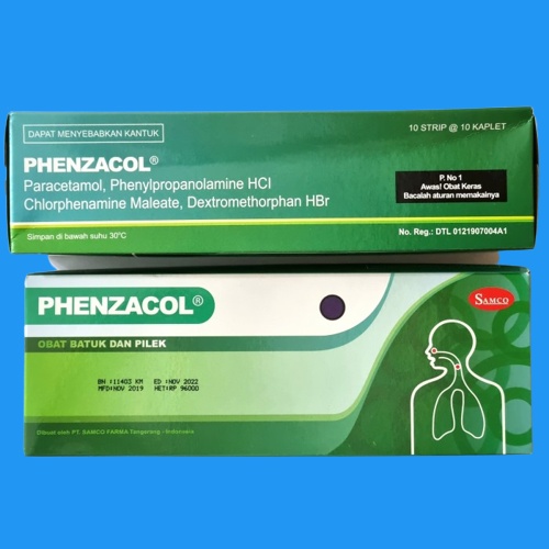 PHENZACOL TABLET ISI 10 / BOX'S