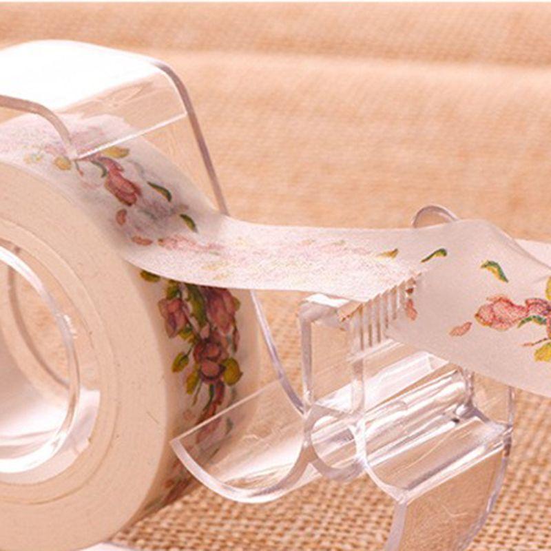 【 ELEGANT 】 Tape Dispenser Kerajinan Tangan Kantor Masking Tape Lakban