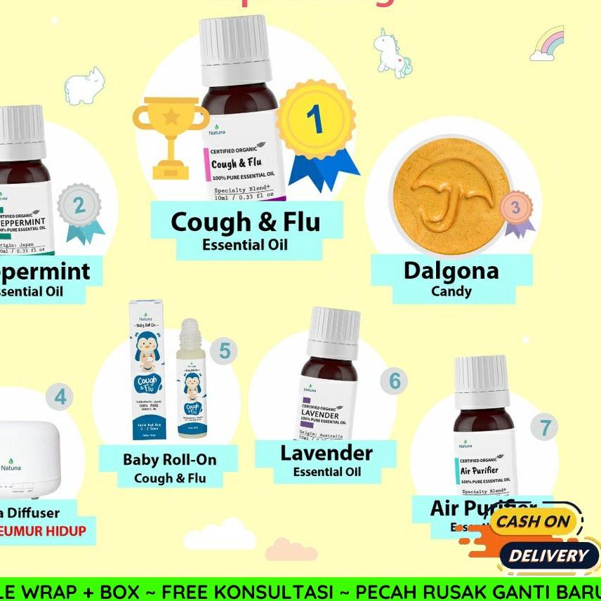 ▲ Natuna LEMONGRASS Essential Oil Diffuser Humidifier Minyak Esensial Purifier Aromatherapy Difuser 