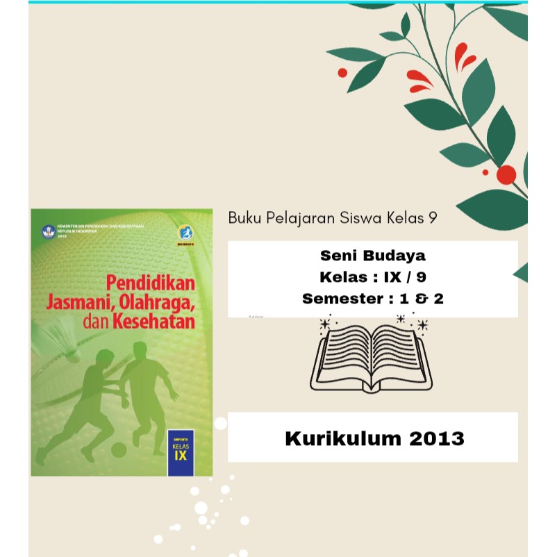 Buku Pelajaran PJOK Kelas 9