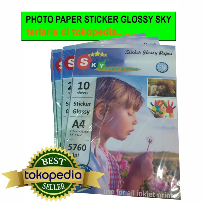 

perekat-pengikat- kertas foto photo paper sticker glossy sky stiker -pengikat-perekat.