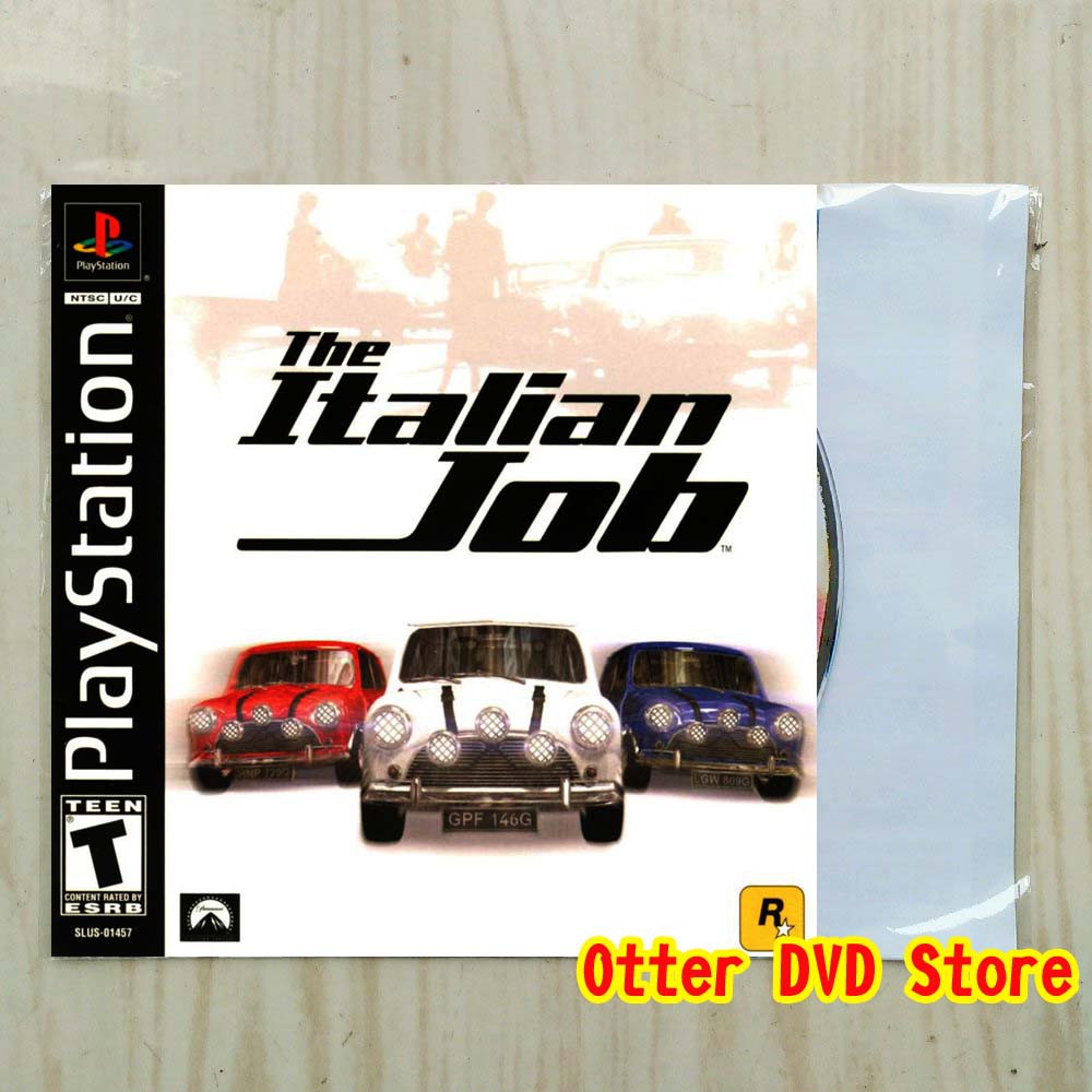 Kaset CD Game Ps1 Ps 1 The Italian Job
