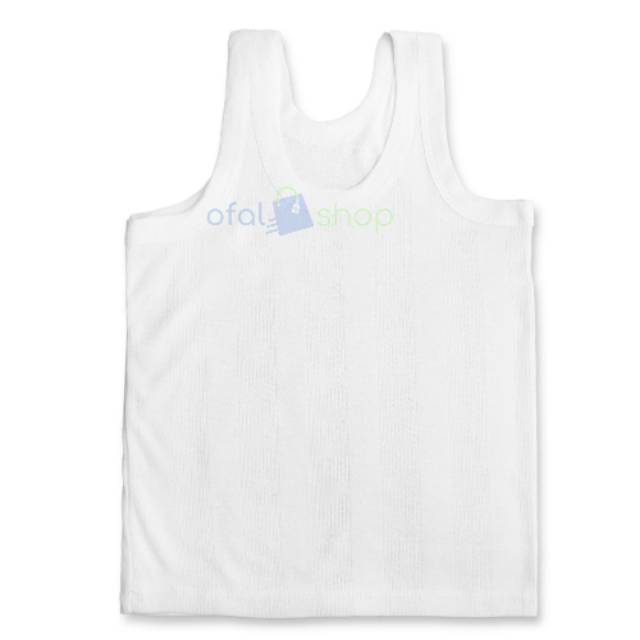 Kaos dalam singlet hing putih anak bayi