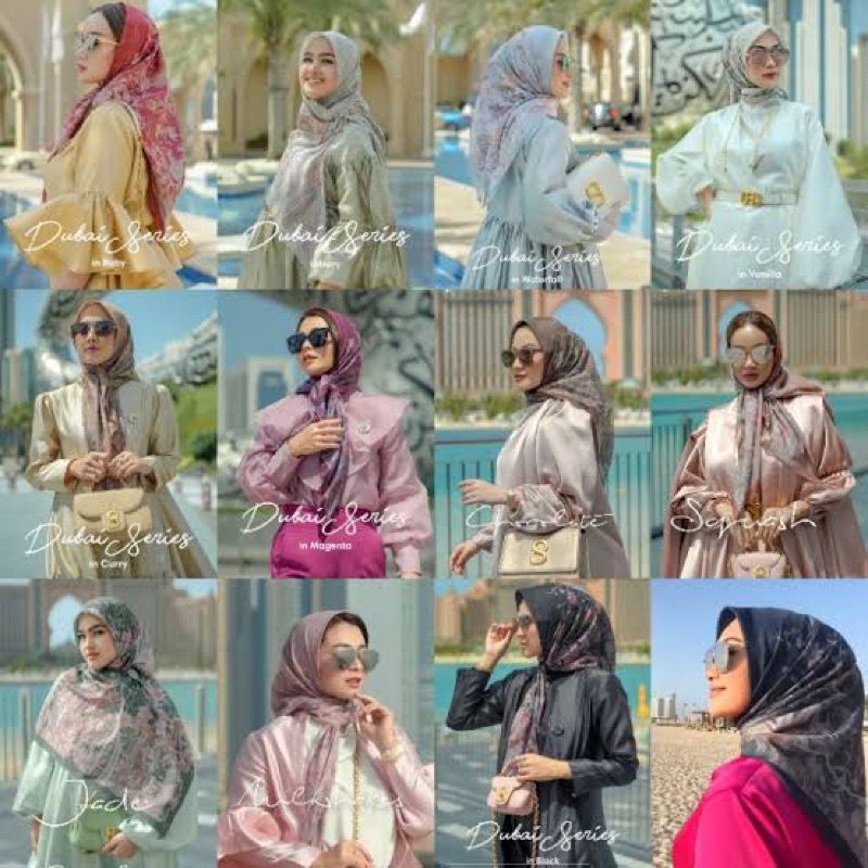 Buttonscarves Dubai Series