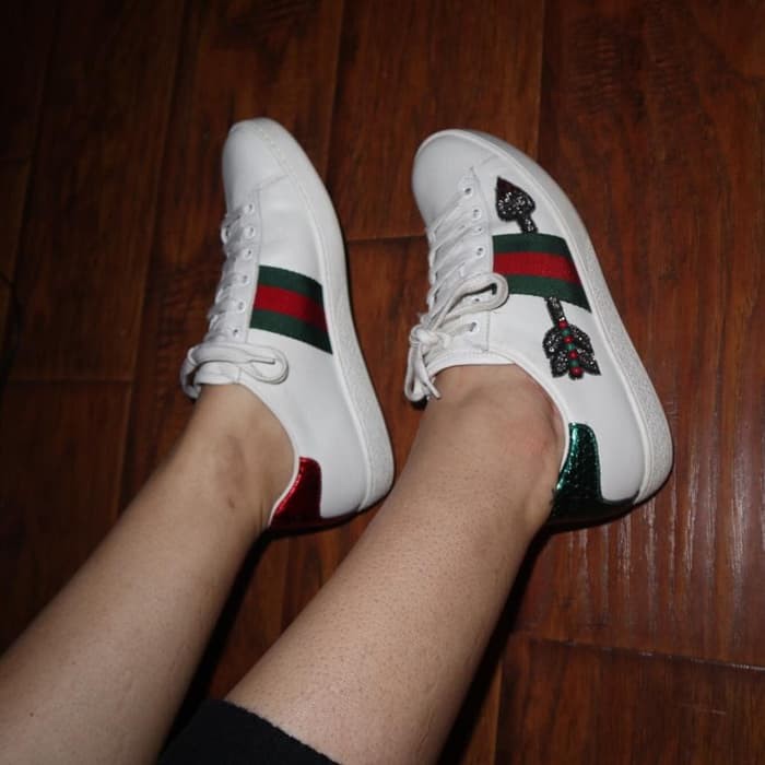 gucci trainers arrow