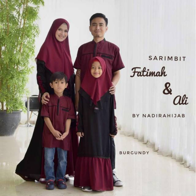 Sarimbit couple Fatimah Ali by Nadirahijab ORI