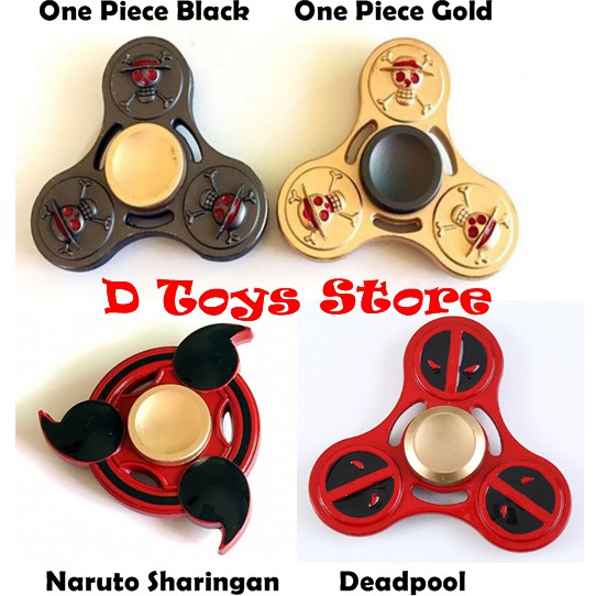 Jual Mainan Fidget Spinner Famous Anime 